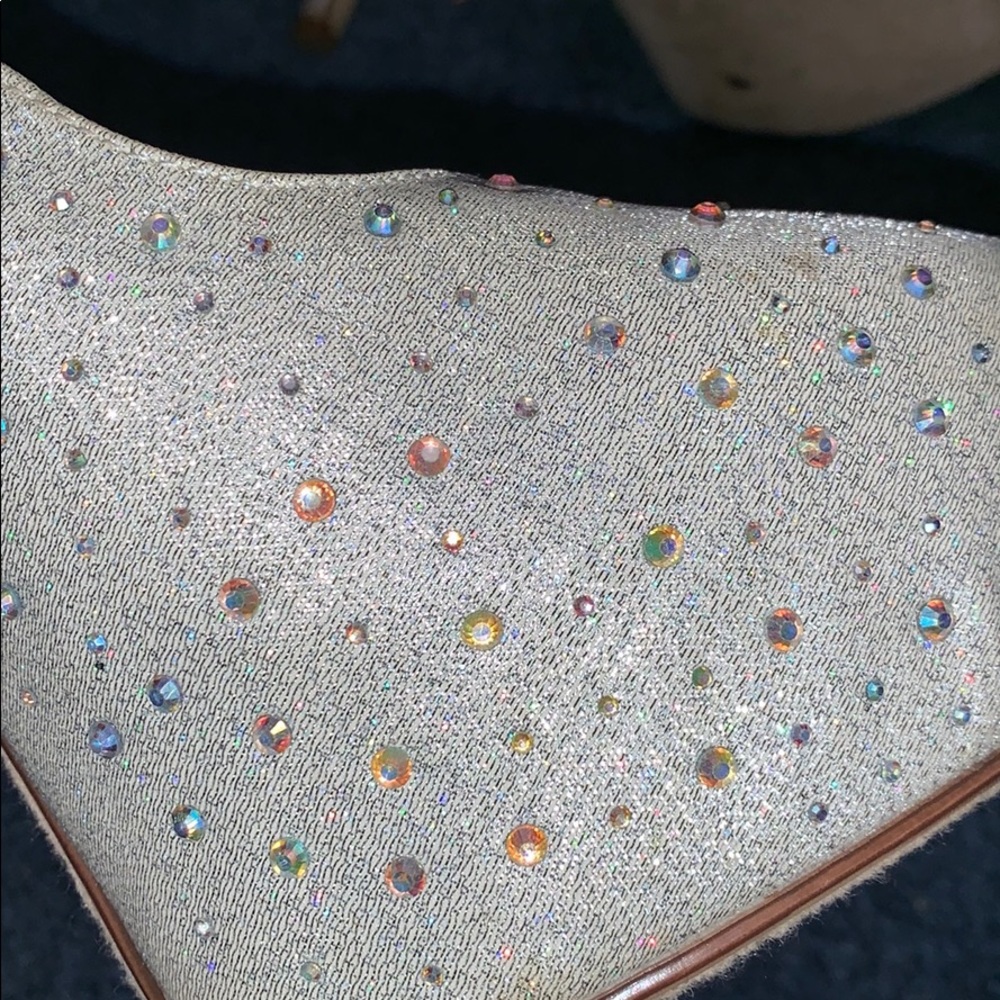 Silver Rhinestone heels - Picture 6 of 6